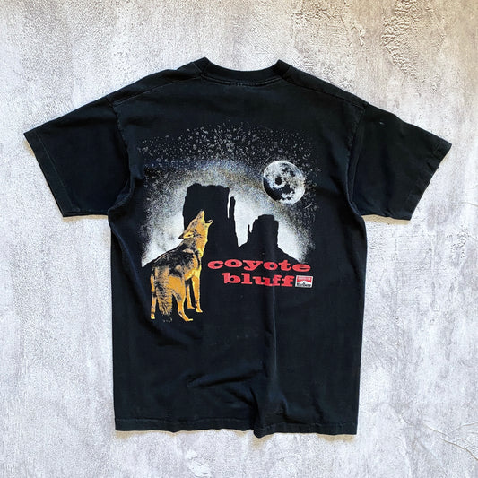 VINTAGE SINGLE STITCH MARLBORO COYOTE BLUFF TEE-1990'S SIZE XL