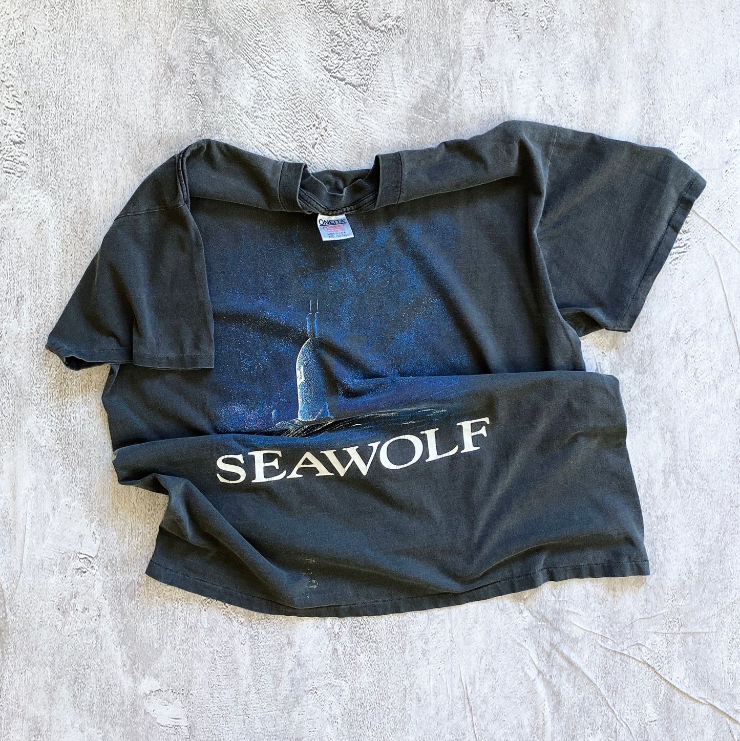 VINTAGE SINGLE STITCH SEAWOLF TEE-1990'S SIZE XXL