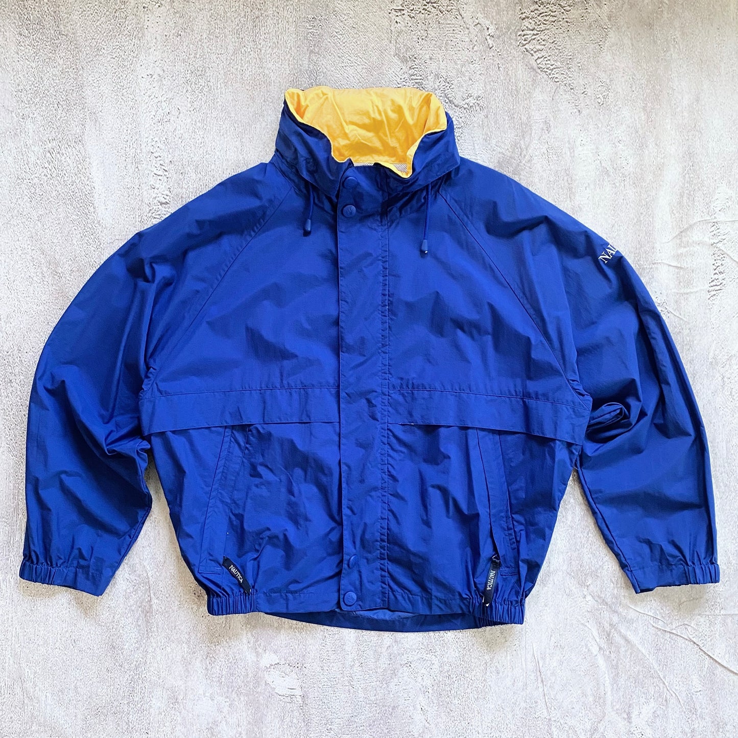 VINTAGE NAUTICA WINBREAKER JACKET-1990'S SIZE L/XL