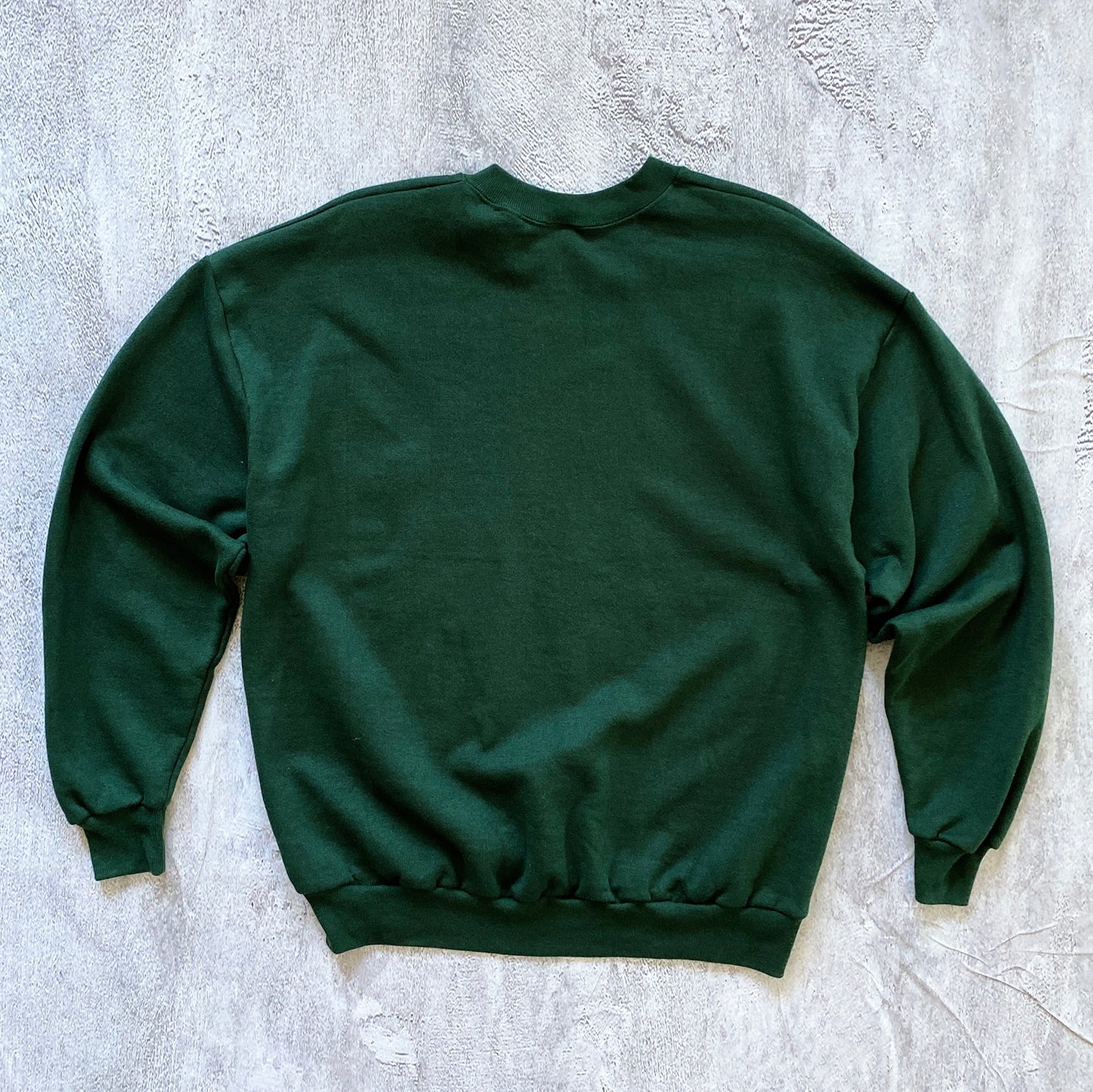 VINTAGE GREEN JERZEES SWEATSHIRT-1990'S SIZE XL