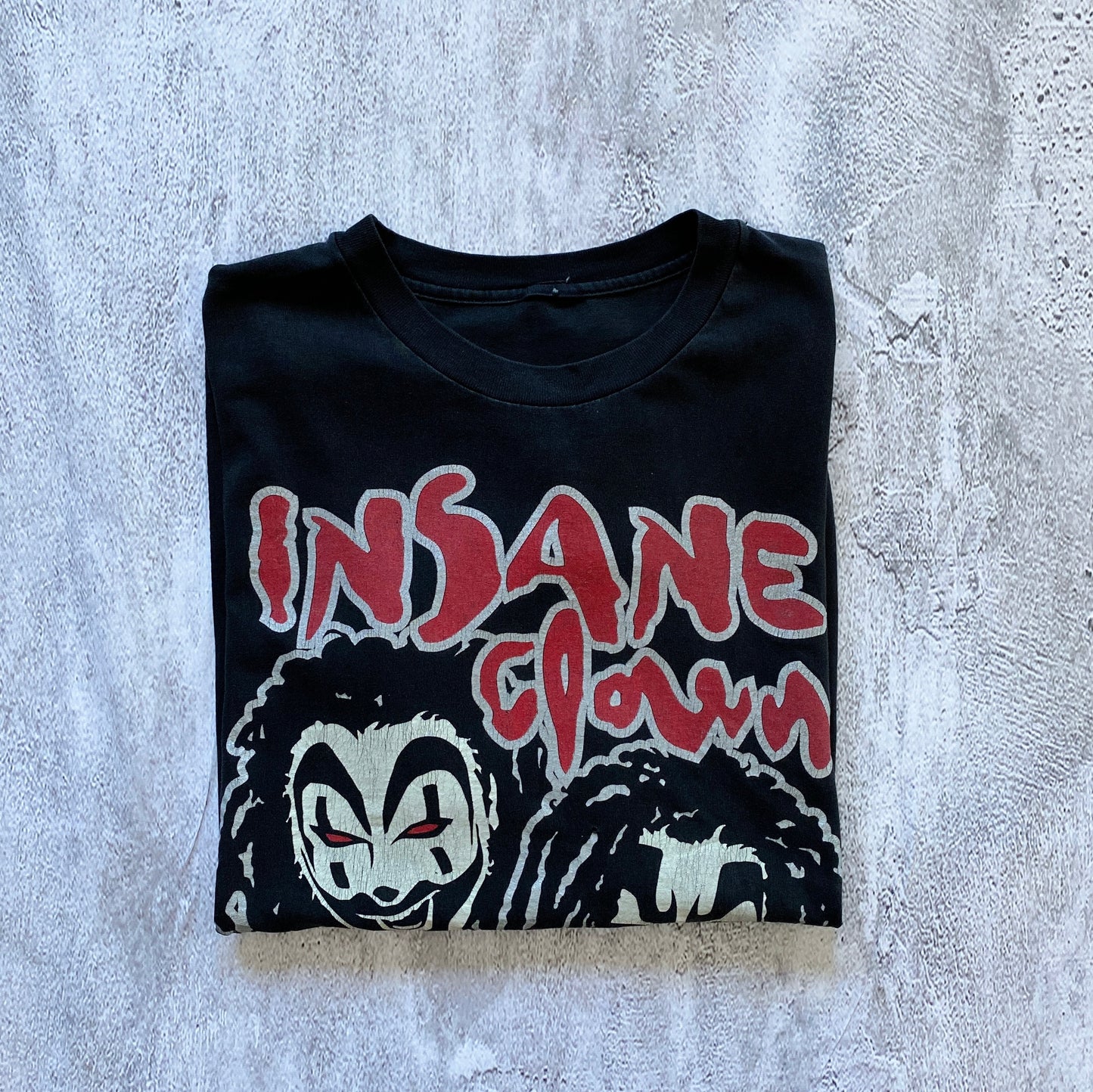 VINTAGE INSANE CLOWN POSSE TEE-1990'S SIZE XL