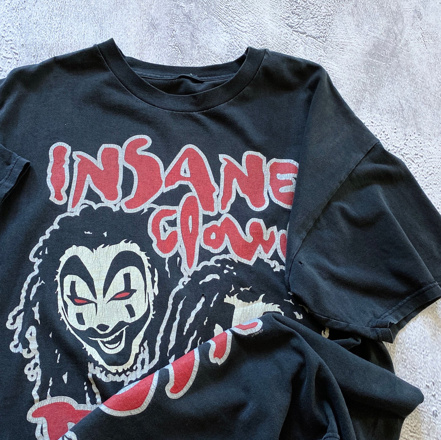 VINTAGE INSANE CLOWN POSSE TEE-1990'S SIZE XL