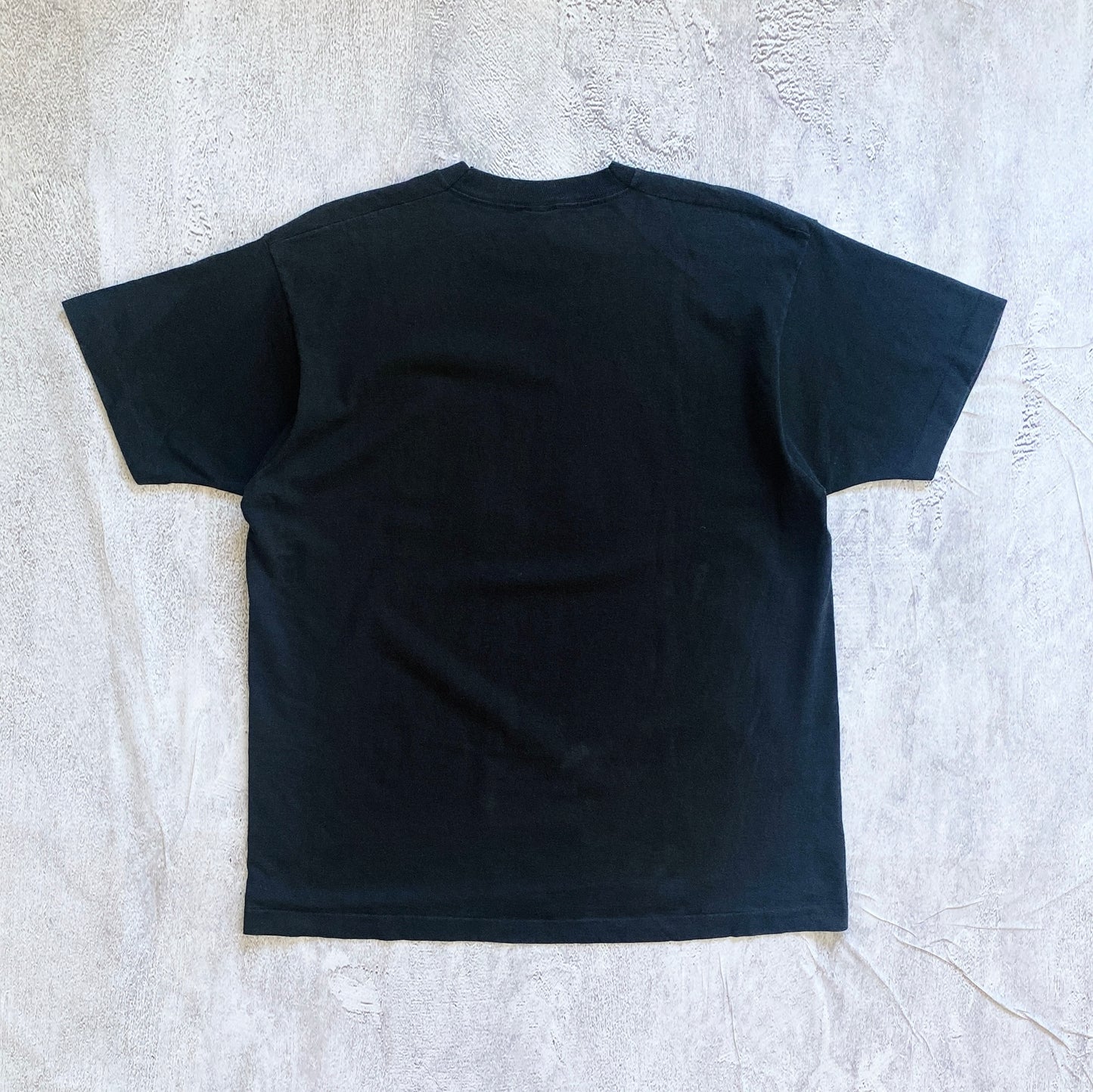 VINTAGE SINGLE STITCH "BIG BLACK TOOLS" BAND TEE-1990S XL