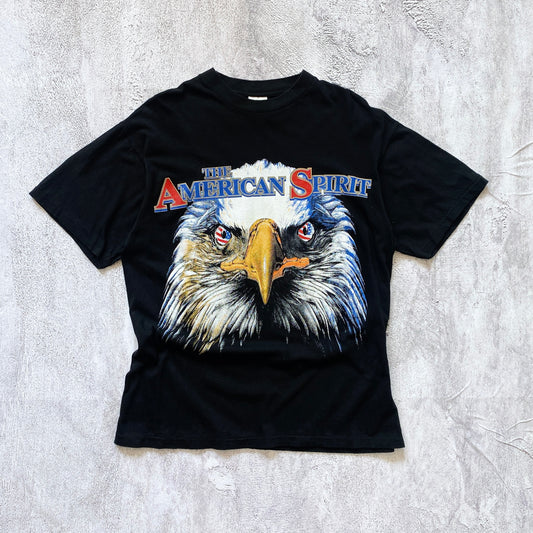 VINTAGE SINGLE STITCH THE AMERICAN SPIRIT TEE-1990'S SIZE XL