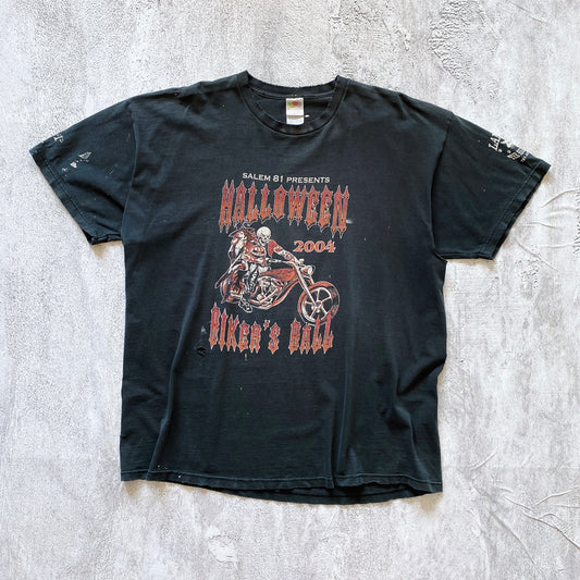 VINTAGE HALLOWEEN BIKE WEEK TEE-EARLY 2000'S SIZE XXL