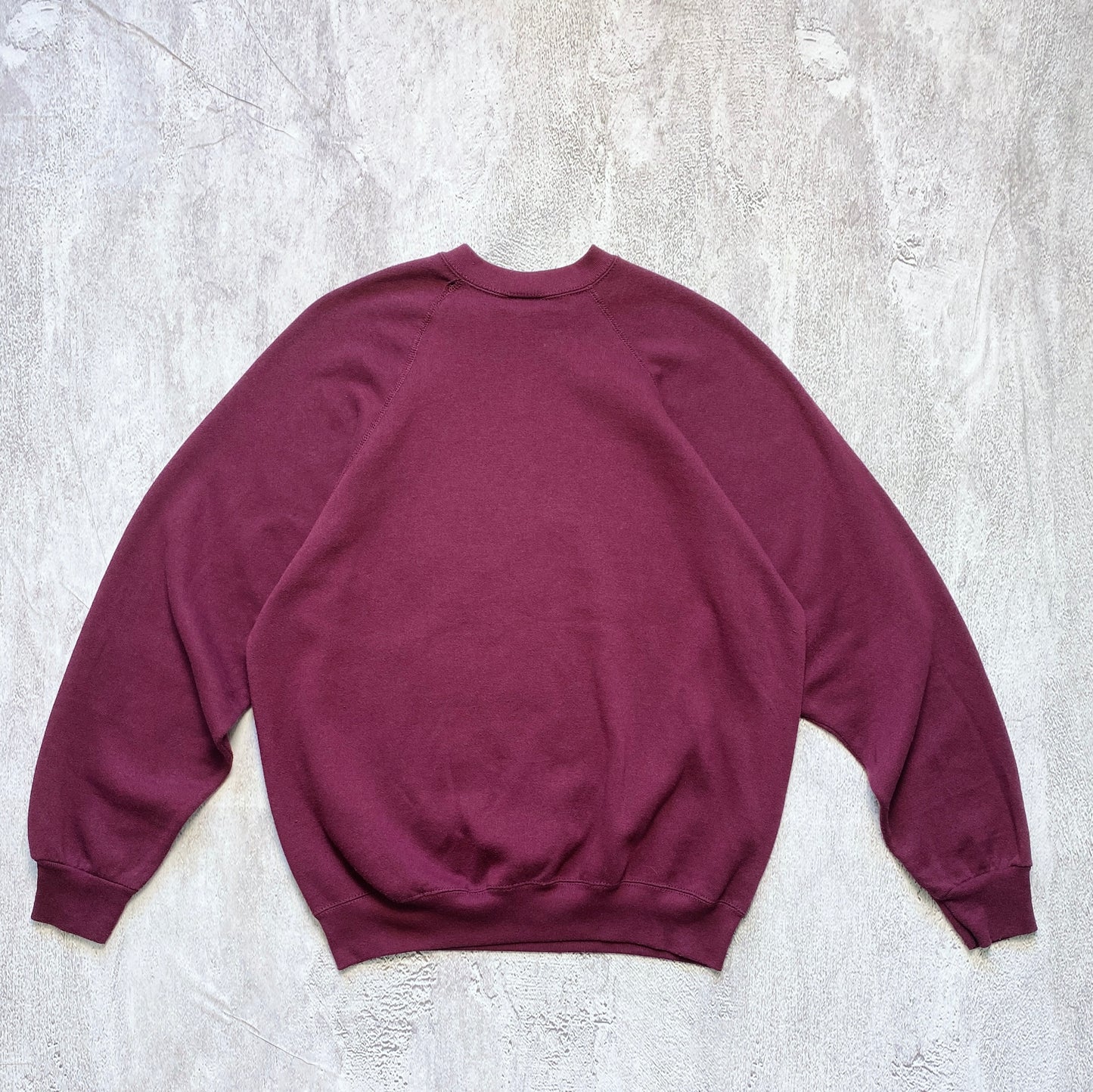 VINTAGE BURGUNDY TULTEX SWEATSHIRT- 1990'S SIZE XL