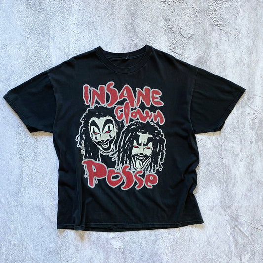 VINTAGE INSANE CLOWN POSSE TEE-1990'S SIZE XL